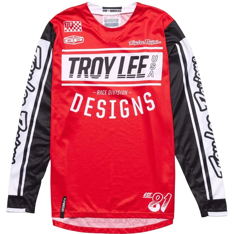 Troy Lee Designs GP Race 81 Motocross Jersey Red
