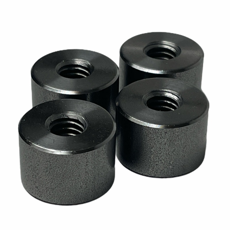 Threaded Steel Bungs 3/8-16 Thread 1/2″ Long – 4 Pack