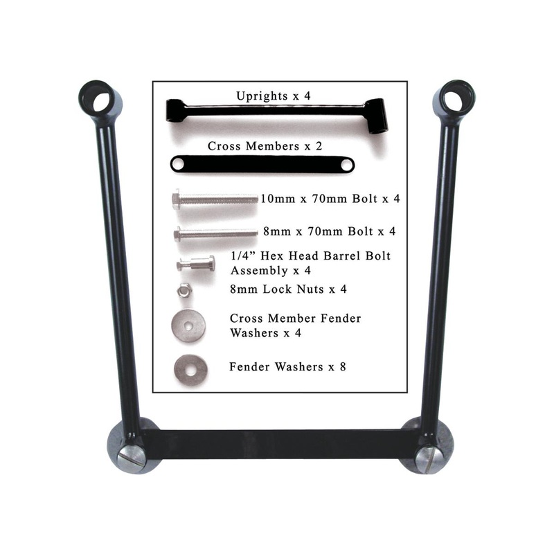 Willie & Max Universal Saddlebag Hard Mount Kit Saddlebag Hard Mount Kit