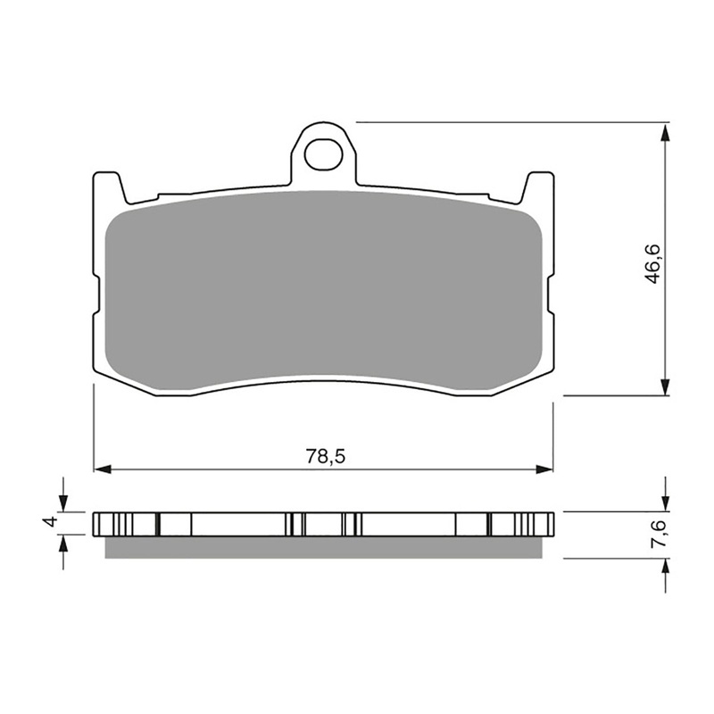 GOLDfren Brake Pads Sintered Sports GF296 – S3 ( PH424 )