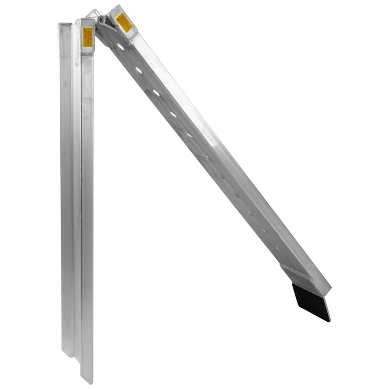 Fire Power – Folding Aluminum Ramp 7.5 FT. X 6 IN.