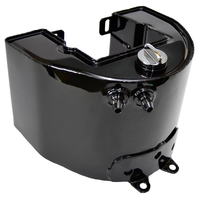 Harley Panhead Horseshoe Oil Tank – 1958-1964 – Gloss Black