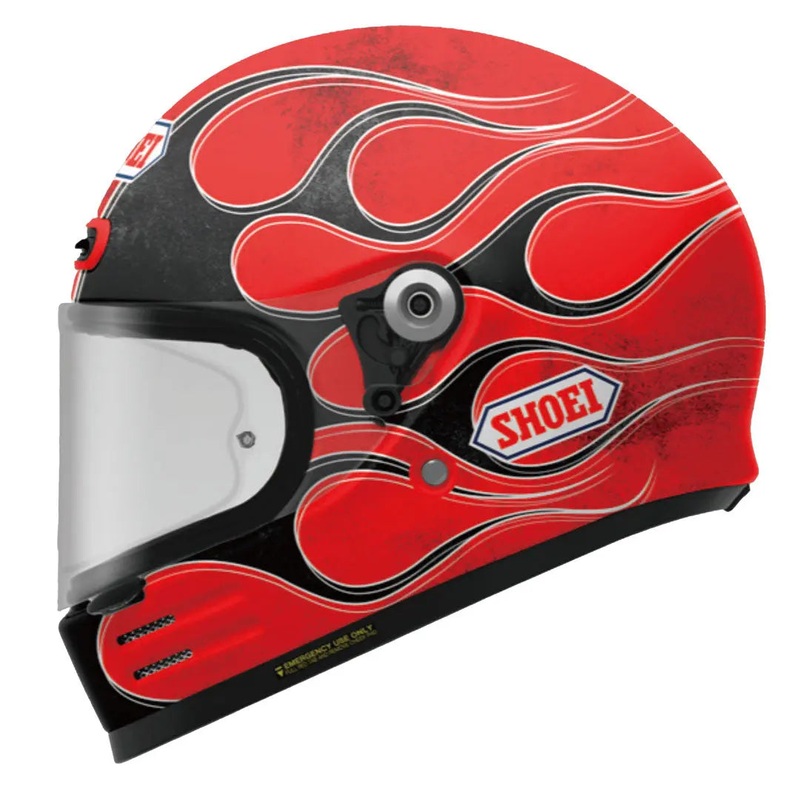 Shoei Glamster 06 Blast TC1 Red