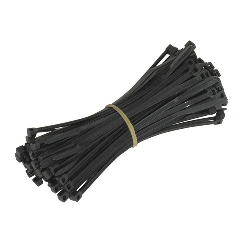 Whites Cable Ties 300 x 7.6mm (100/Bag) – Black