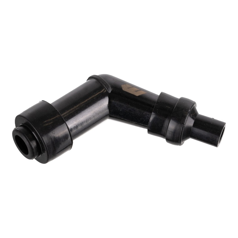 Whites Spark Plug Cap (Replaces VB05F) Angled – Black