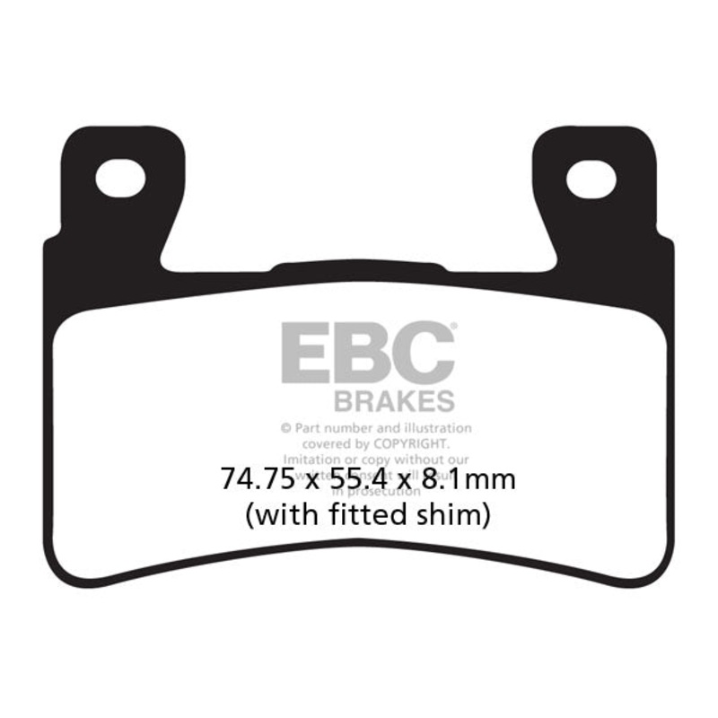 Brakes – FA265HH Fully Sintered – EBC