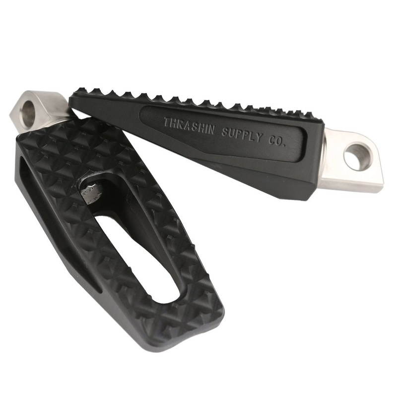 Thrashin Supply – P-54 Slims Passenger Foot Pegs – 18-19 Softail – Black
