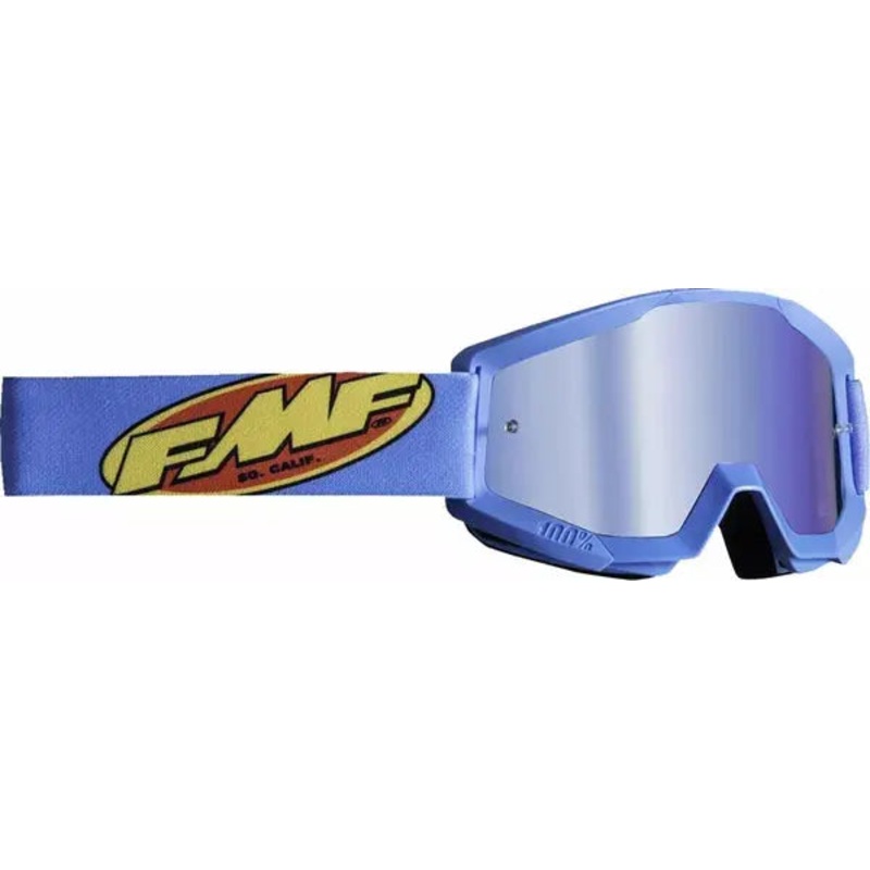 FMF Vision PowerCore Core Goggles Cyan / Mirror Blue