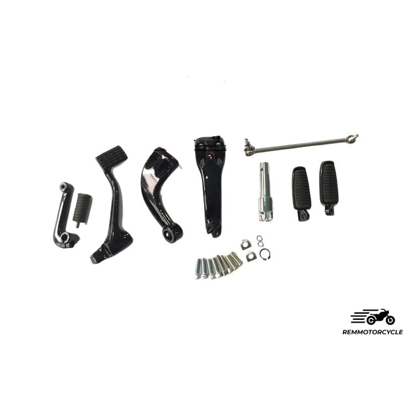 Mid control footpegs Harley Sportster