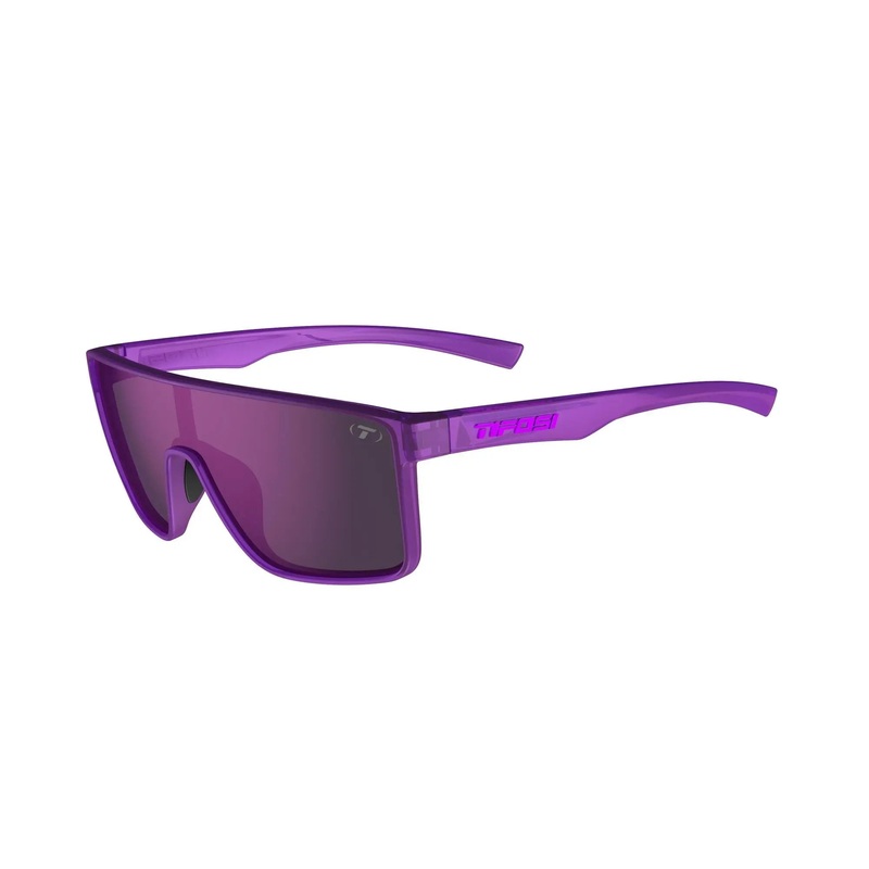 Tifosi Sanctum Single Lens Cycle Sunglasses Purple Punch