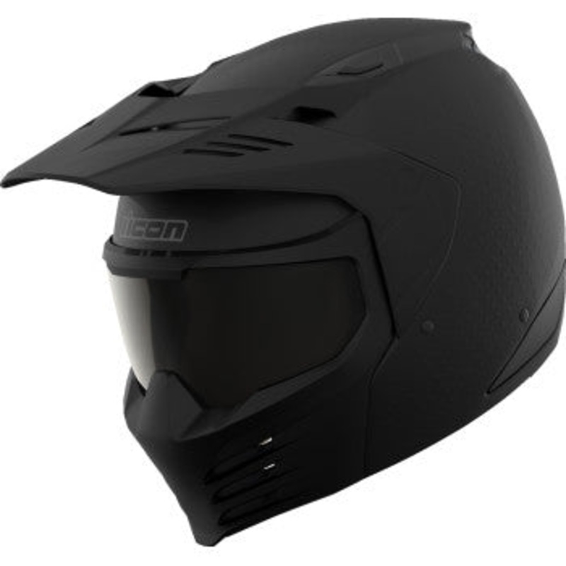 Icon Elsinore Monotype Black Helmet