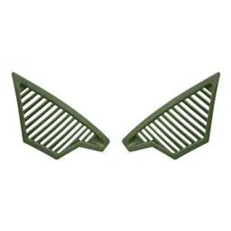 LS2 Side Air Vent Matt Military Green For Drifter OF606 Helmets