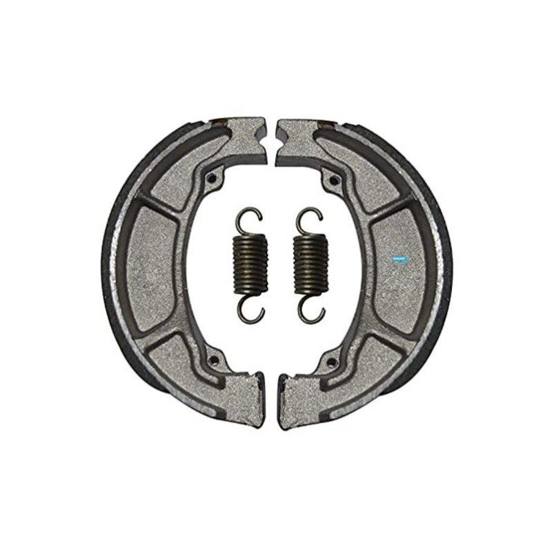 NIKAVI Front & Rear (Combo) Brake Pad + Brake Shoe Set Compatible for Honda Unicorn (DP2+BSS01)