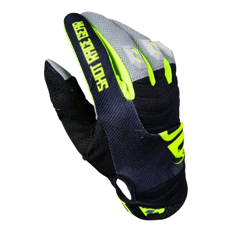 Shot Contact Gloves Venom Grey / Black