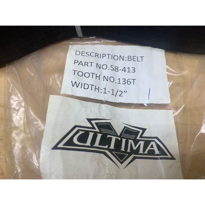 Ultima USA drive belt Harley Davidson Touring 139T 1  1/2 FLHT FLHR Baggers