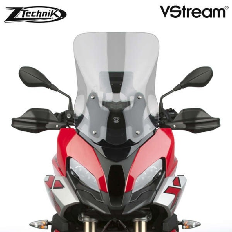 BMW S1000XR Windscreen V-stream Windshield Ztechnik Z2393 Light Tint Sport Touring Screen 2020