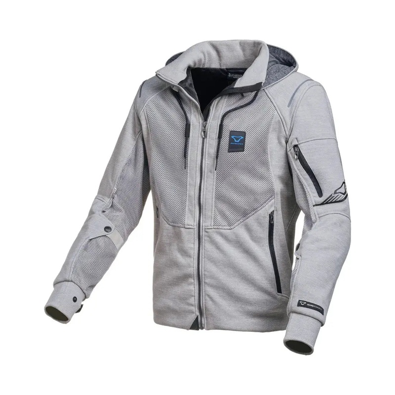 Macna Breeze Hoodie Light Grey