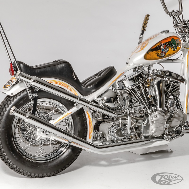 V-twin Upsweep Exhaust Headers