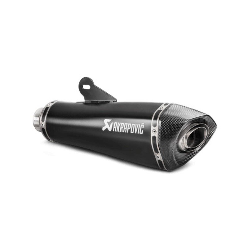 Akrapovic R9T Series Slip On Exhaust Silencer Black
