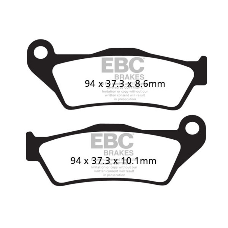 Brakes – FA363HH Fully Sintered (Rear) – EBC