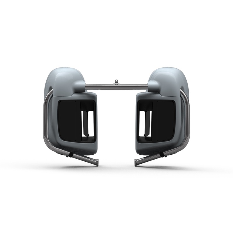 HR3 Apple Green / White Gray Vented Lower Fairing Kit For Harley Touring models 2014-2024 (Copy)