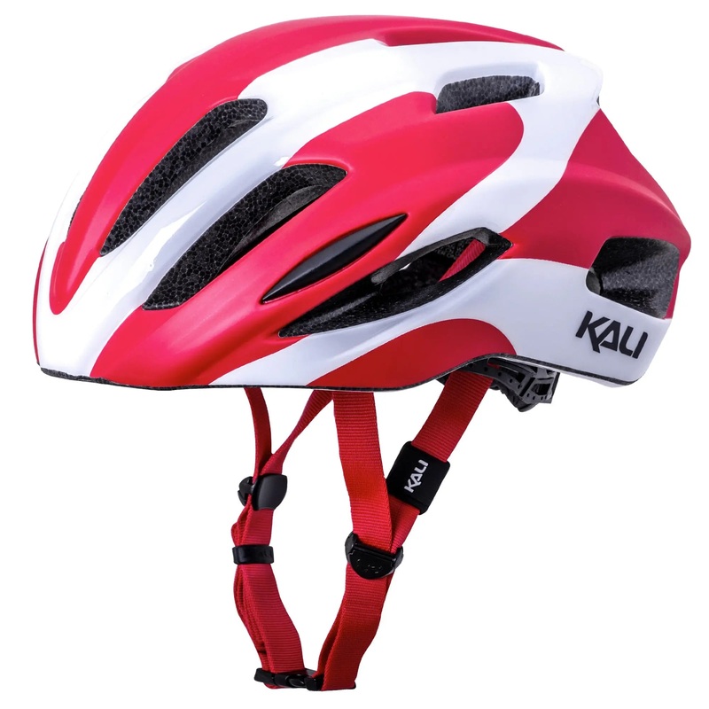 Kali Prime 2.0 Race Cycle Helmet Gloss Red / White