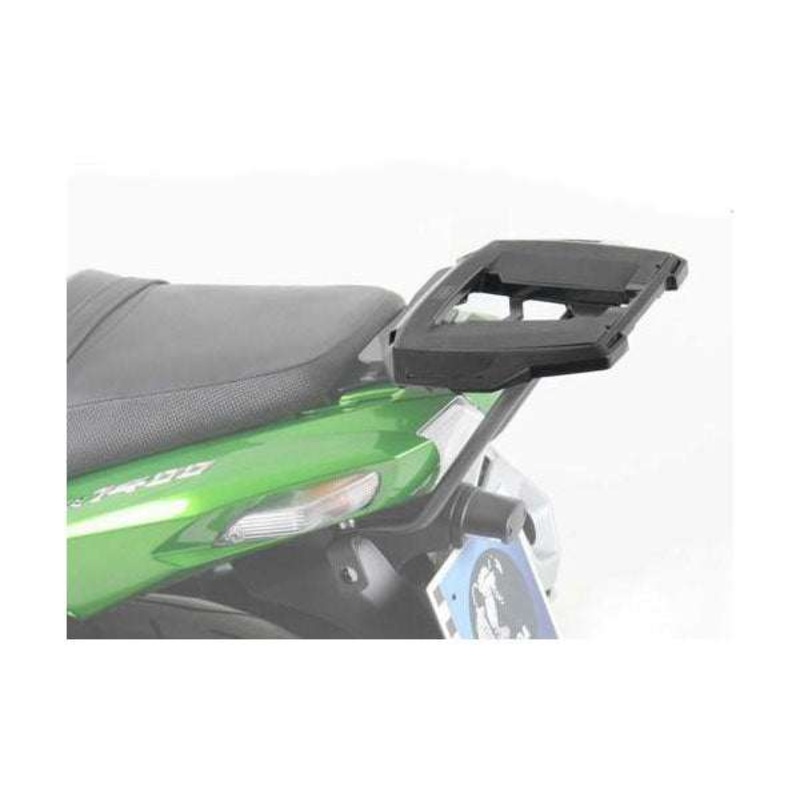 Kawasaki ZX 14R Topcase carrier – Fixed Hinge (Alu Rack)