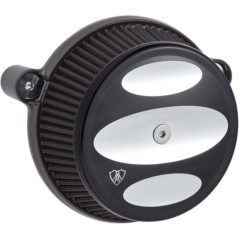 Scalloped Stage 1 Big Sucker, Black – 17-23 Milwaukee 8