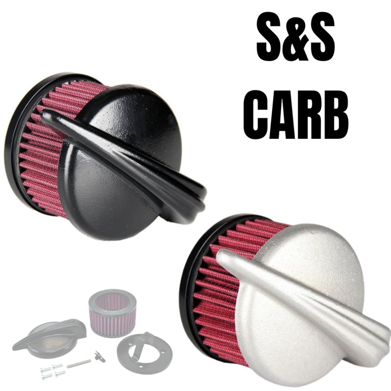 TC Bros. Streamliner Air Cleaner for S&S Super E and Super G Carburetors