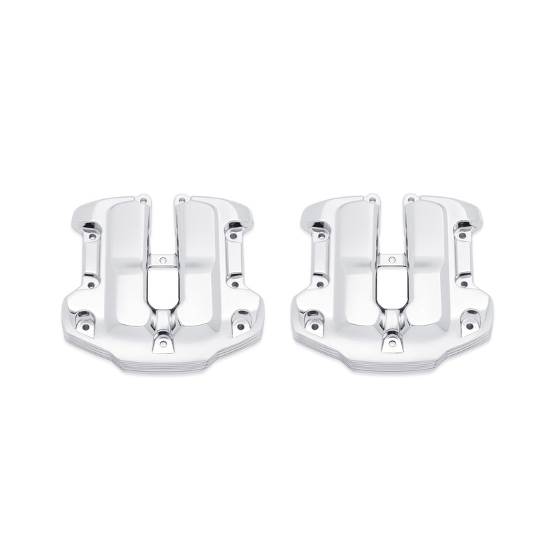 Harley Davidson 25700663 Defiance Upper Rocker Covers – Chrome KIT,CVR,UPPER ROCKER,DEFIANCE, CHROME