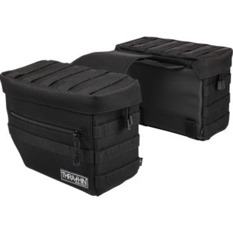 Thrashin Supply – Essential Saddlebags – Black