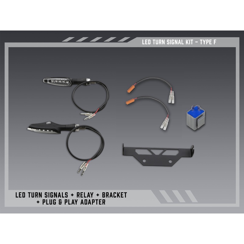 Type F Standard LED Signal Kit for V2 Fender Eliminators