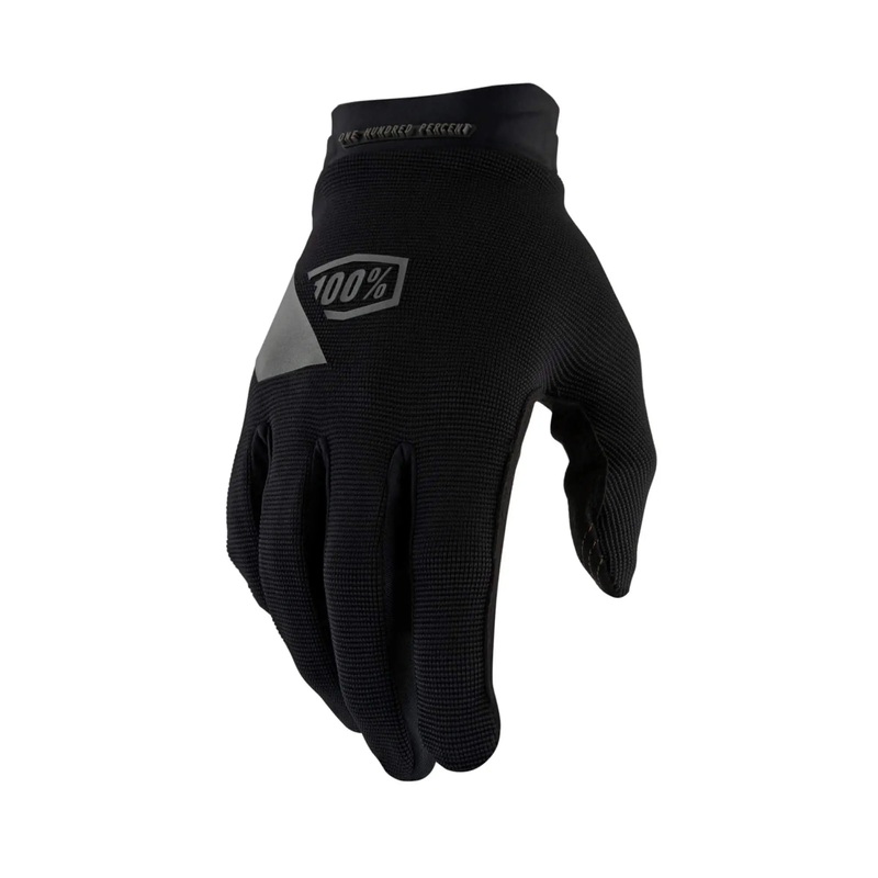 100% Ridecamp Gel Gloves Black