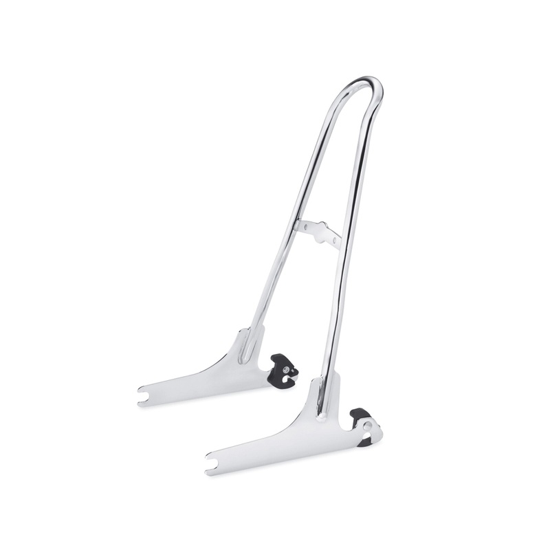 Harley Davidson 52300044A One-Piece H-D Detachables Sissy Bar Upright KIT-BACKREST STRUCTURE,CHRM,DY