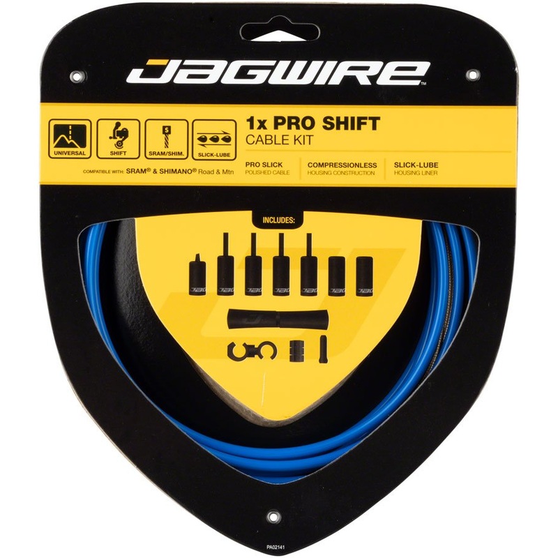 Jagwire 1x Pro Shift Cable Kit – Road/Mountain – SRAM/Shimano – SID Blue