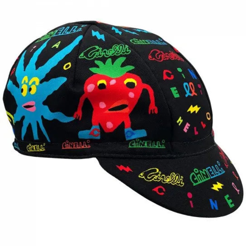 Cinelli Sammy Binkow Best Friends Cycle Cap Black