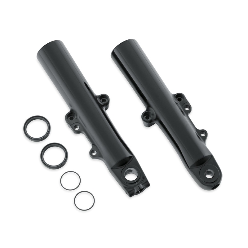 Harley Davidson 45500172B Gloss Black Lower  KIT-FORK SLIDER,BLACK