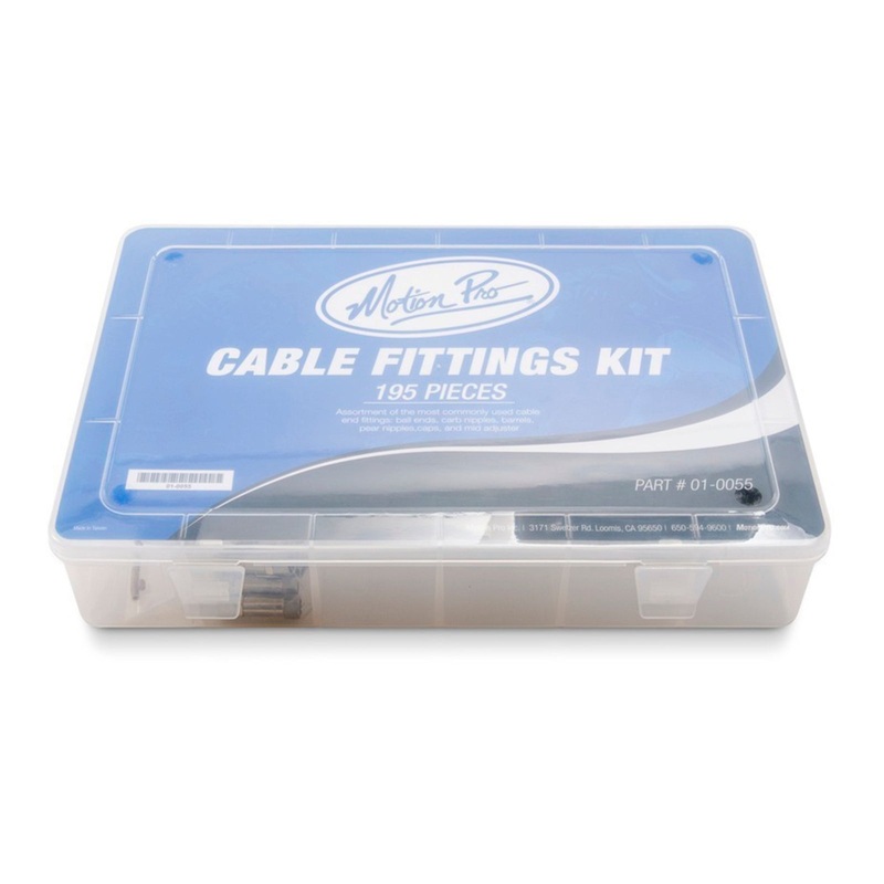Motion Pro Cable Fittings Kit, Includes Nipples/Caps, etc.