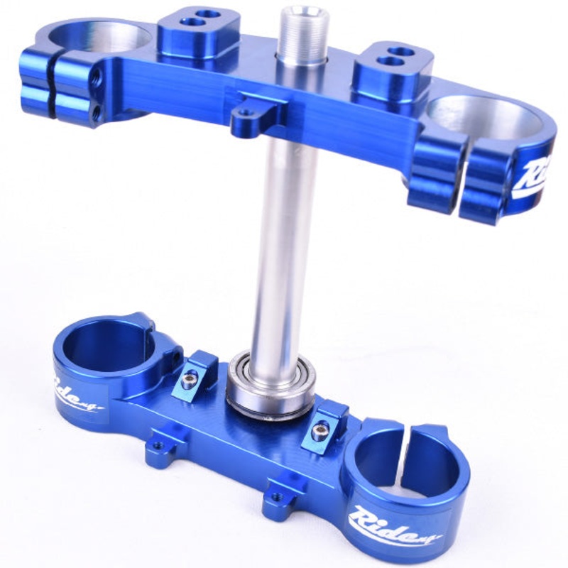 Ride Engineering – Yamaha YZ65/85 Triple Clamp Set – Blue