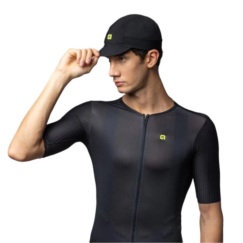 Ale Clothing Sunny Summer Cycle Cap Black