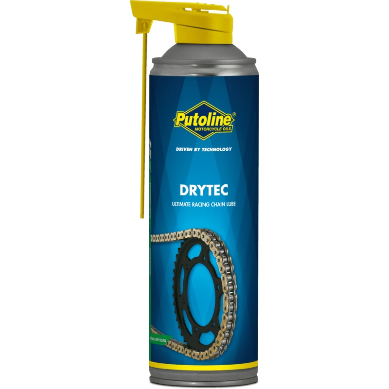 PUTOLINE DRYTEC ULTIMATE MOTORCYCLE PTFE ROAD / RACE CHAIN LUBE 500ML