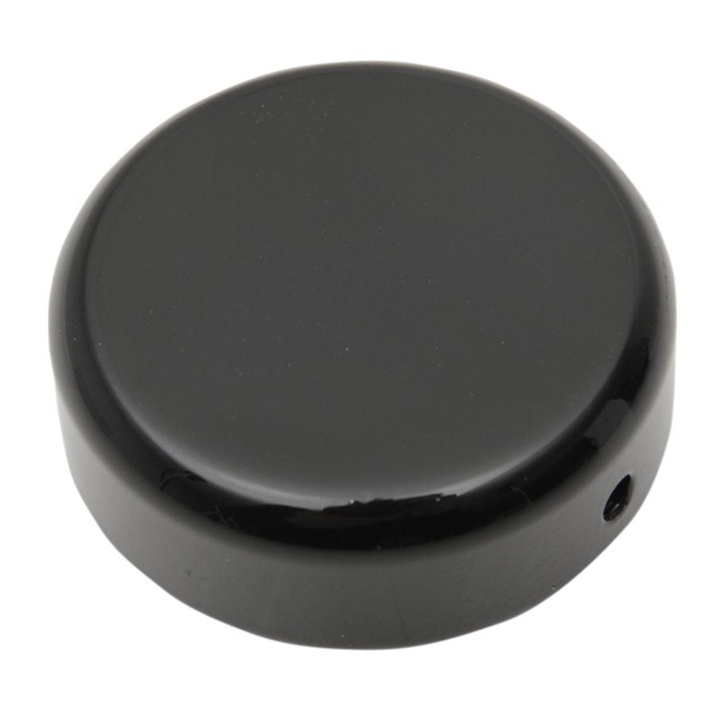 Steering Stem Bolt Cover For 87-09 Sportster 99-17 Dyna – Black