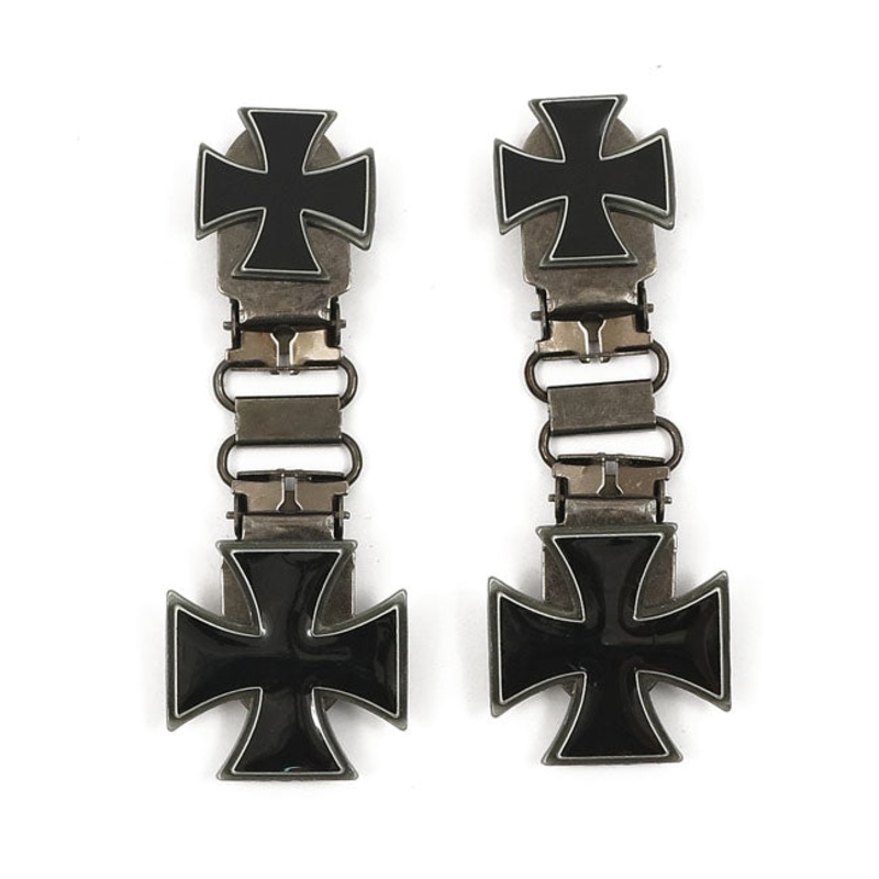 Ryder Clips Front Clips Maltese Cross For Laced Boots