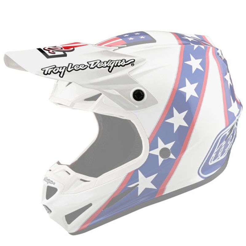 Troy Lee Designs – SE4 Composite LE Evel Knievel Visor