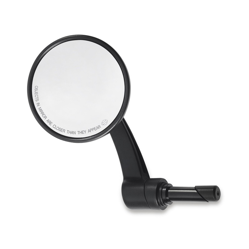Harley-Davidson 56000134A Round Bar End Mirror Left