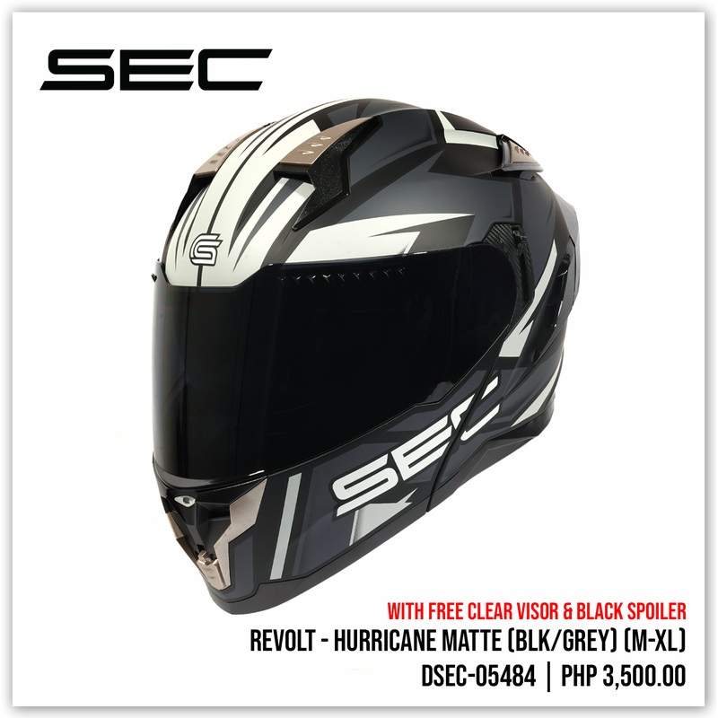 Revolt – Hurricane Matte (Black/Grey)