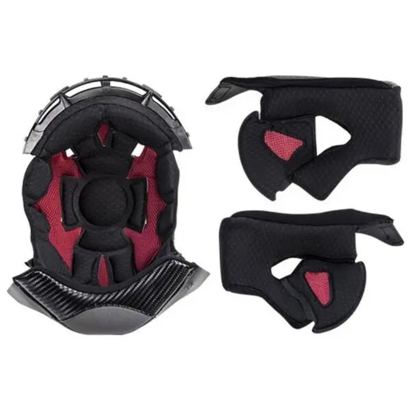 LS2 Liner Kit Black For Challenger FF327C Carbon Helmets