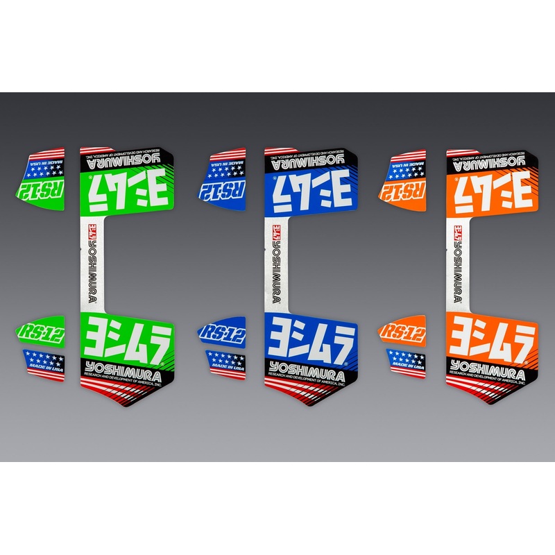 RS-12 OE Branded Four Piece Decal Kit