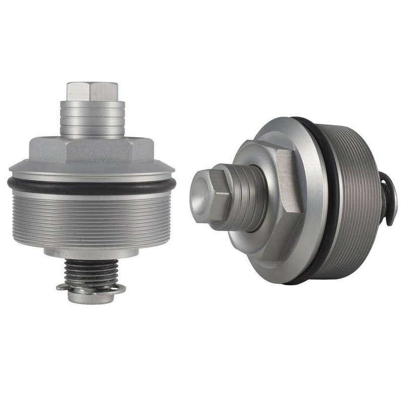 Speed Merchant – 49mm Fork Preload Adjusters – Raw