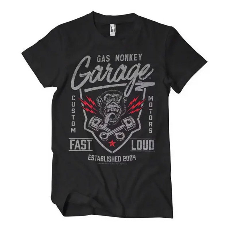 Gas Monkey Garage Fast’n Loud T-Shirt Black